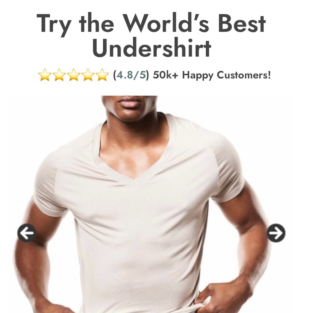 Brand New 5pk Mr Davis V-neck Tailored Undershirts XS